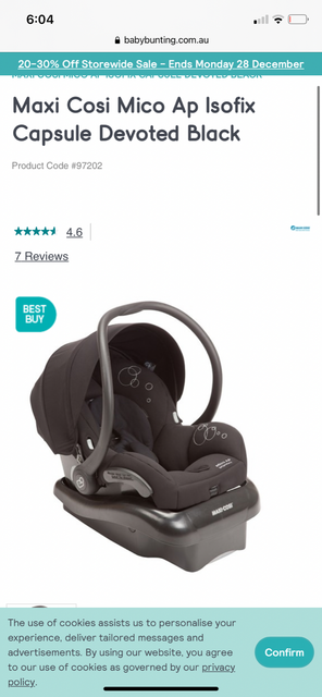 maxi cosi mico ap isofix base
